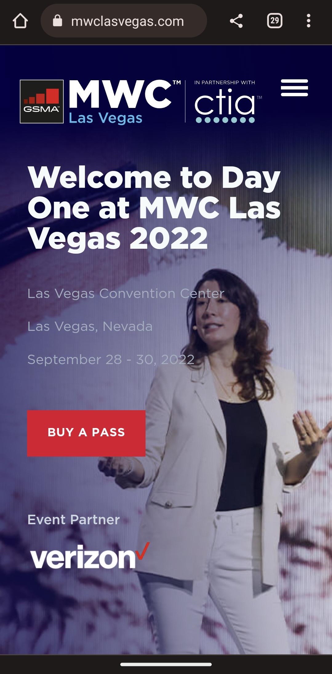 GSMA MWC LAS VEGAS 2022, IN PARTNERSHIP WITH CTIA, MAKES ITS PREMIERE ...